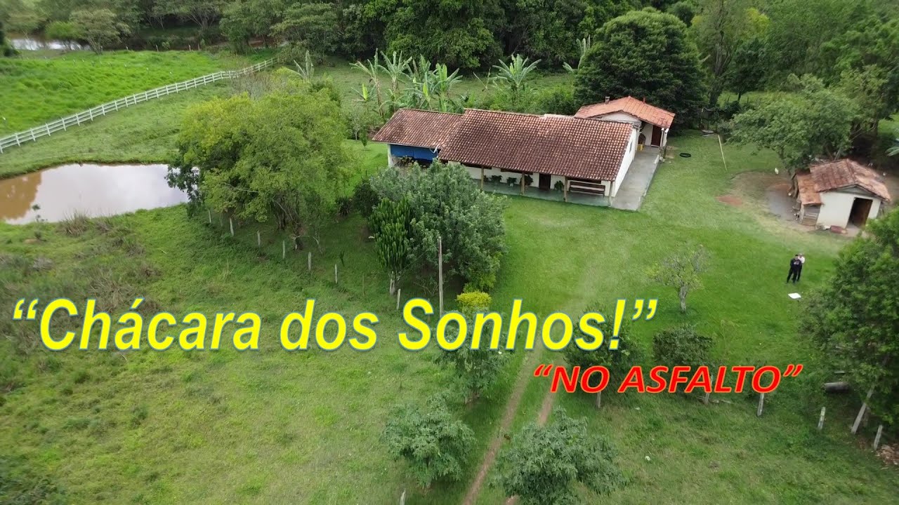 INCRÍVEL CHÁCARA NO ASFALTO! 12.000m² com Lago, Casa Ampla e Estrutura Completa! em Cunha/SP