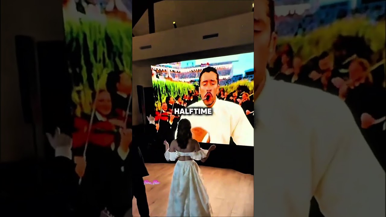 Bad Bunny SURPRISE wedding at Super Bowl 