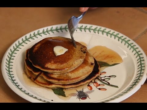 Three-Grain Sourdough Pancakes