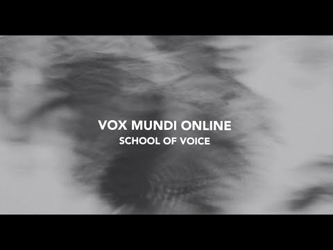 Vox Mundi Online Course - Coming Soon