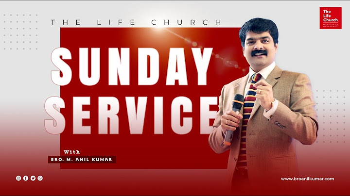 The Life Church, Hyd| Sunday Morning Service | 06.07.25 | Message by Bro Anil Kumar | LIVE |
