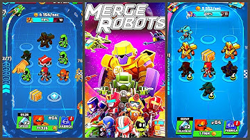Merge Robots - Click & Idle Tycoon Games Gameplay