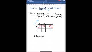 3 Variable K-Map Example 2