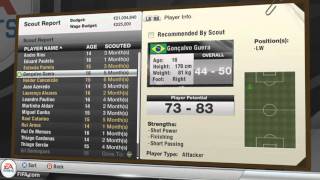 FIFA 12 Career Mode | Youth Academy