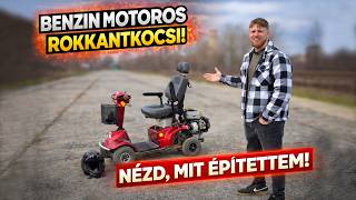 EZ BIZTOSAN NEM JUTNA ESZEDBE!🤯 Rokkantkocsi benzinmotorral?!