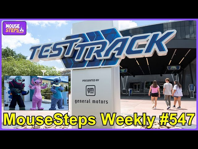MouseSteps Weekly #547: Stitch 626 Day; Test Track News; Big