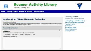 Evaluation Form