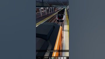 NEW SCR Class 397 COLLIDES with a Class 345 #shorts