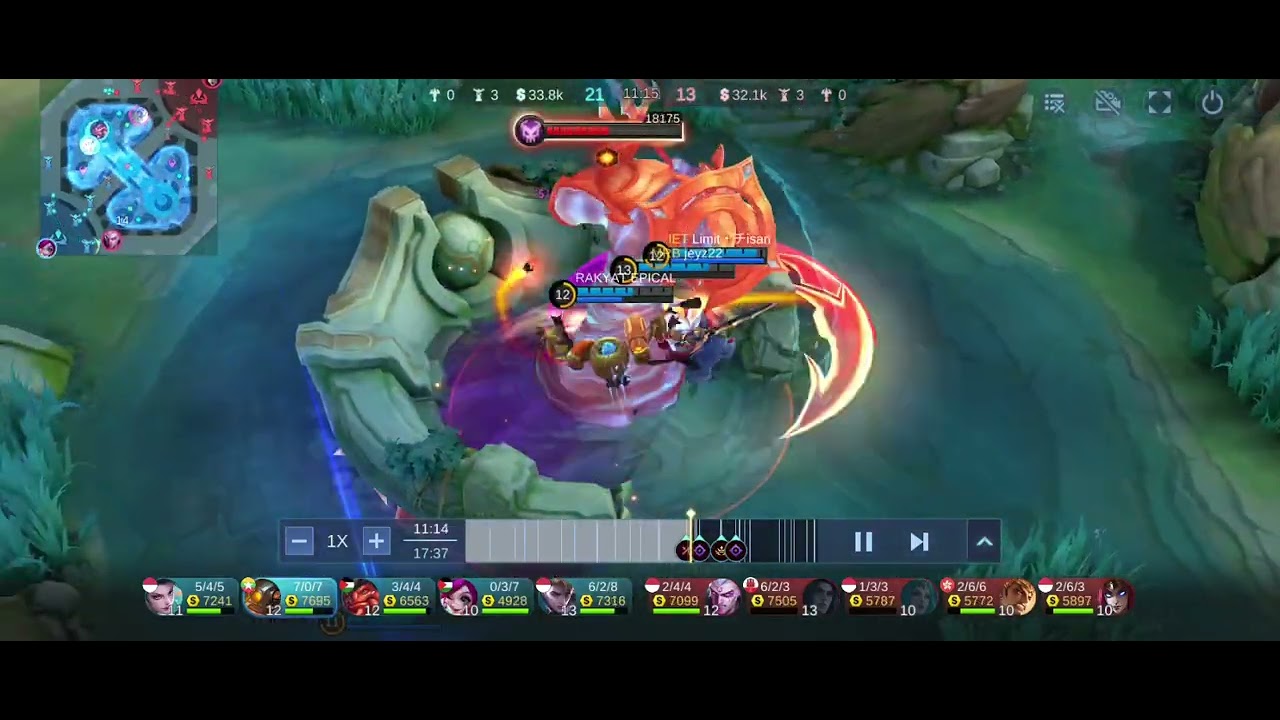 Jawhead legend mode gendong