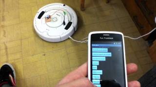 Roomba robot testing using android phone screenshot 5