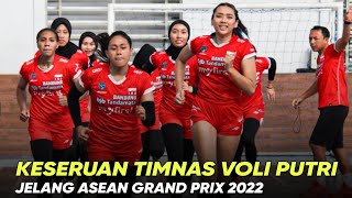 Persiapan Timnas Voli Putri Jelang ASEAN Grand Prix 2022 Thailand