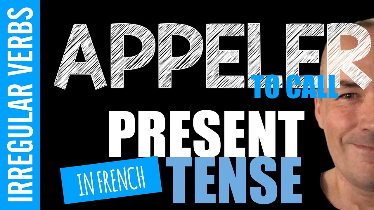 Appeler (to call) French present tense verb conjugated by Pascal