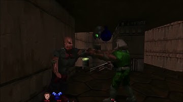 Wonderful Doom E1M4 # Brutal Doom & Reshade