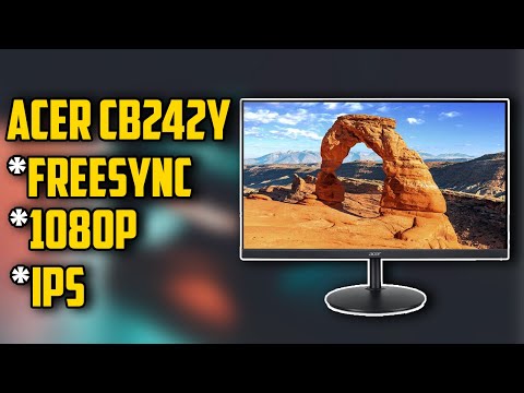Acer CB242Y 1080p IPS FreeSync Budget Monitor Review