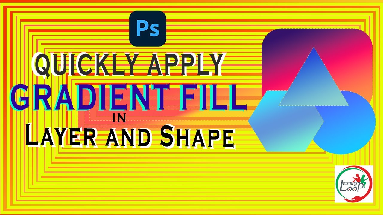 Tractor Gradient Apply Quickly Apply Gradient Fill in Layer and Shape || Tutorial 46 - YouTube