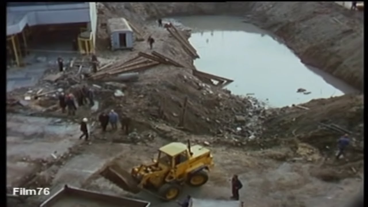 Blindgängerexplosion in Rheine 1978