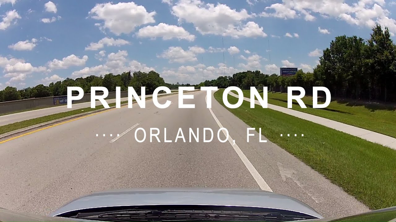 Driving on Princeton St from Silver Star to Mills Ave, Orlando, FL
