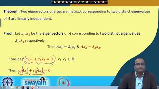 Lecture 48 : Eigenvalues & Eigenvectors (Cont.) - [Kannada]