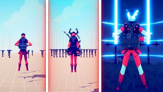 EVOLUTION OF SWORDCASTER - Totally Accurate Battle Simulator TABS