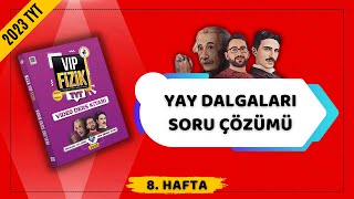 Yay Dalgaları Soru Çözümü | Dalgalar | 2023 TYT Fizik KAMPI