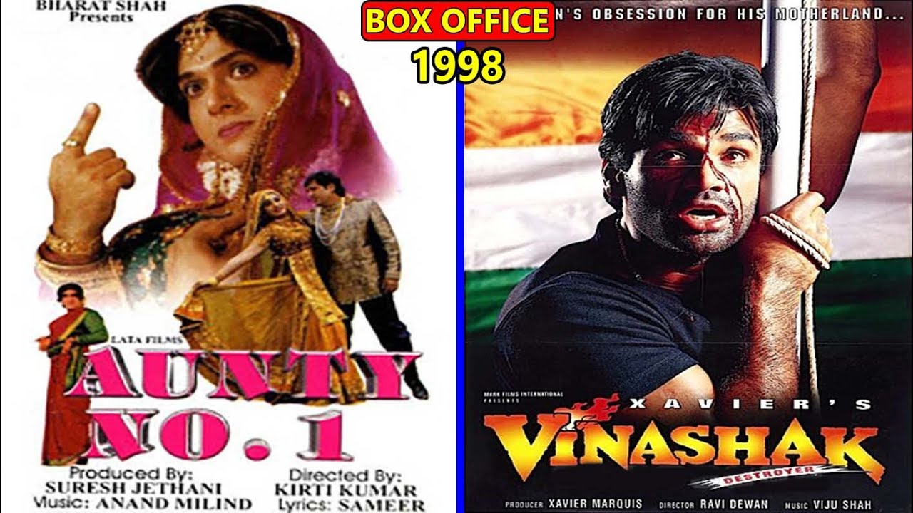Aunty No 1 Vs Vinashak 1998 Movie Budget Box Office Collection Verdict And Facts Suniel Shetty Youtube Vinashak is the best movie from sunil shetty and ravina tandon. aunty no 1 vs vinashak 1998 movie budget box office collection verdict and facts suniel shetty