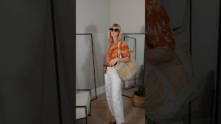 White jeans for that 15 mins of sunshine | Day 10 of 75 Spring Summer outfits