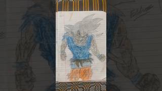 My First Ultra Instinct Drawing😍🤩 #drawing #goku #gogeta #vegito #vegeta #dragonballzb#gohanssj2