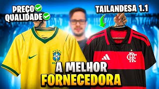 INSANO! Comprei 14 Camisas Tailandesas 1.1 barato com a melhor fornecedora