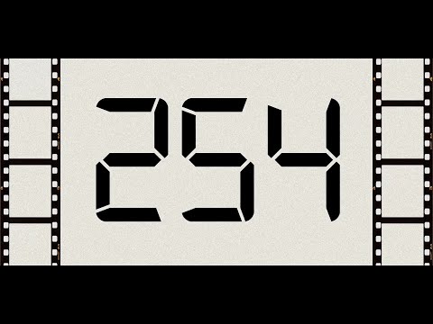 Countdown from 254 to 0 (Retro)