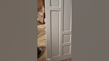 mẫu cửa gỗ đẹp | cửa gỗ sơn trắng | cửa gỗ 1 cánh #noithat #cửagỗtựnhiên #cửa_lùa
