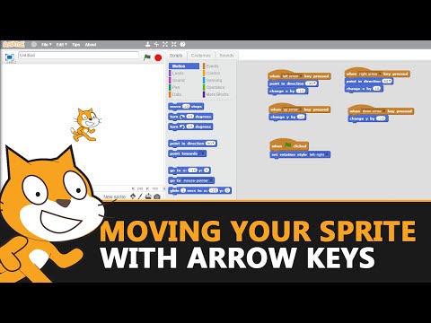 How To Move Your Sprite With The Arrow Keys | Scratch Tutorial