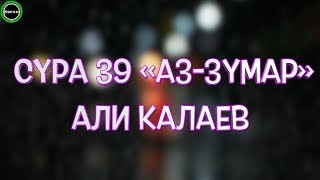 Сура 39 «Аз-Зумар» [Али Калаев]