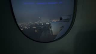 Emirates Ek 226 landing in Dubai 
