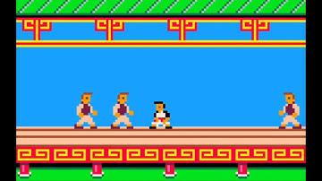 Kung Fu demake Nomiss All // PICO-8 Gameplay (No Commentary)