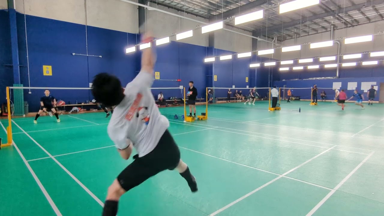 🏸 2025 Western Badminton Tournament – Men’s Doubles Above 40 | Semi-Final (30–28)