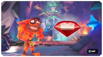 Crash Bandicoot 4 - N.Sanity Peak 100% Walkthrough | All Gems & Crates (Red Gem Location)