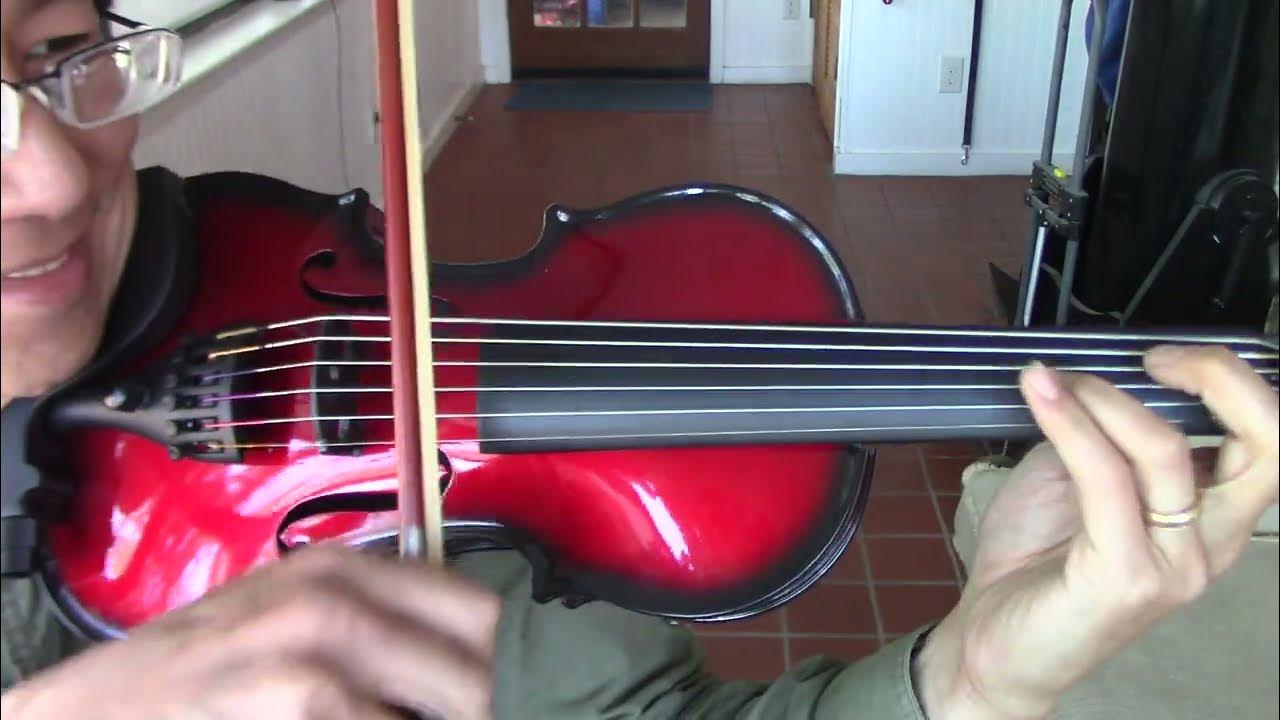 First notes on the 6string Glasser AEX acoustic electric violin jaw