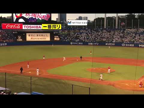 2019年5月29日 ヤクルトスワローズ 村上宗隆 14号 ３ランホームラン