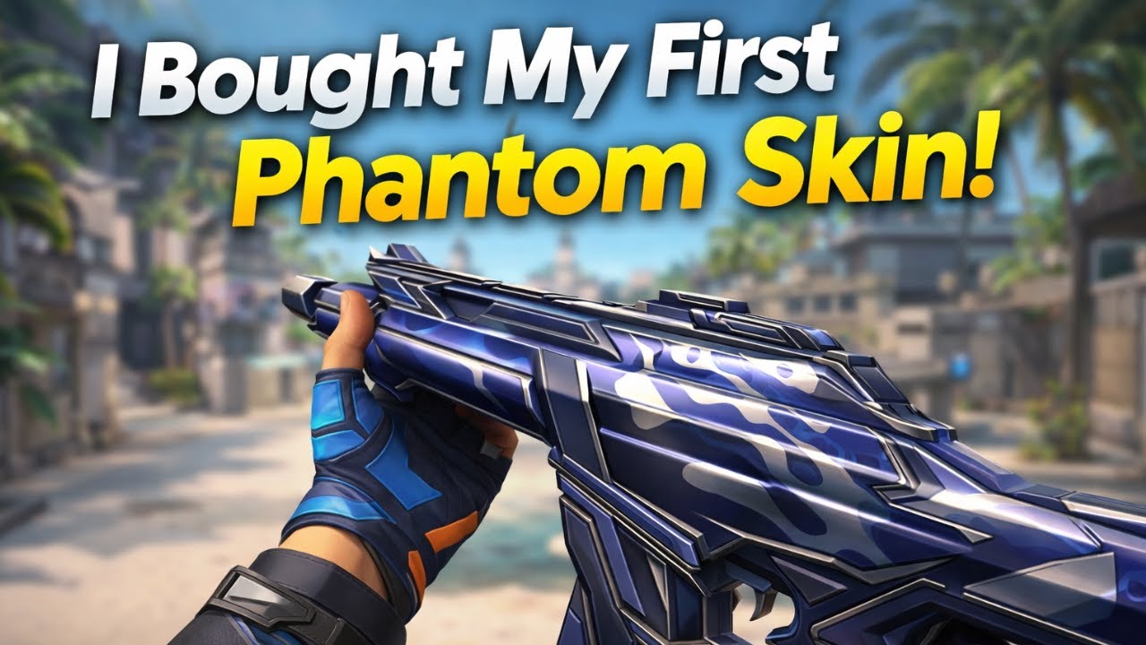 I Bought My First Phantom Skin 😭🔥 | VALORANT