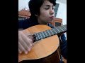 اغنية للاطفال ذهب الليل طلع الفجر عزف GUITAR عفاف بن حسين 