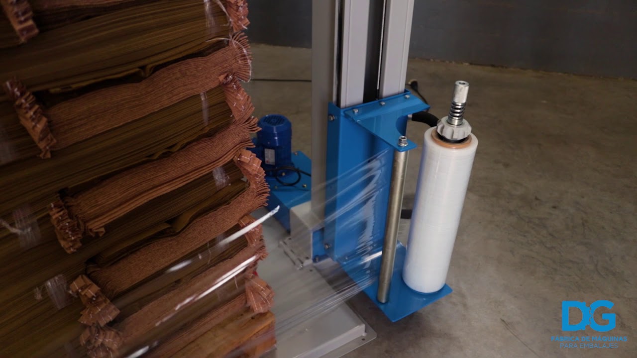 Envolvedora de pallets DG350 manual