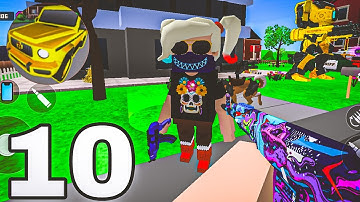 Gangs Wars: Pixel Shooter RP - Gameplay Walkthrough Part 10 Missions (iOS, Android)