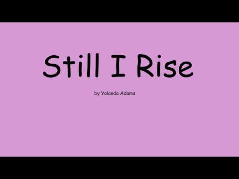 Still I Rise by Yolanda Adams Lyrics