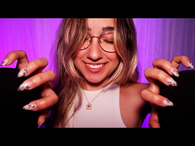 ASMR | BRRRRAIN TINGLES 🤤 Ear-to-Ear Soft & Slow Mic Scratching 💖 (with Close Whispers)