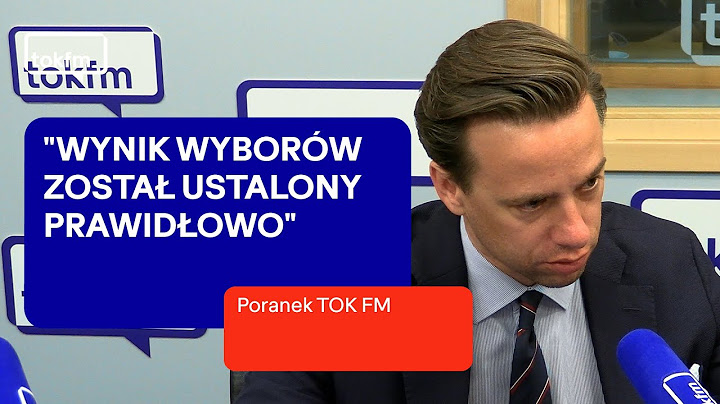 Krzysztof Bosak o polityce Trumpa. "Nie mam zamiaru być jego klakierem"