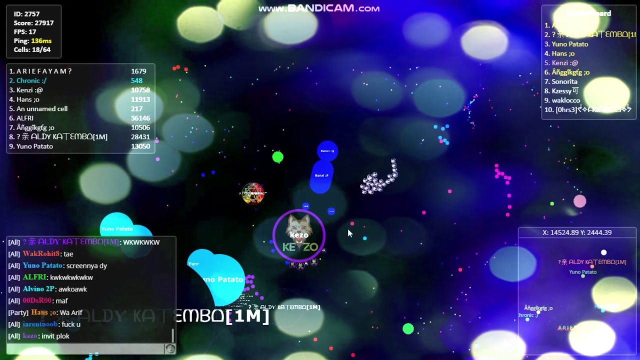 😋Gota Io😋 Mega split REALL TEAM CHROMA !