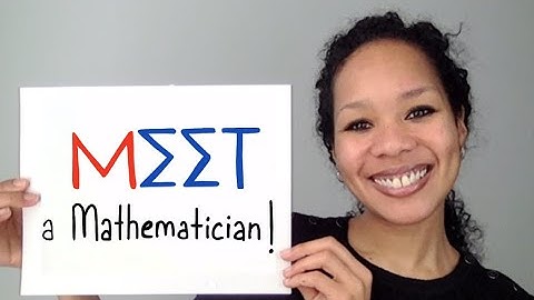 MEET a Mathematician! - Tai-Danae Bradley