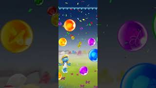 Pitufos Bubble Shooter🎯💙¡A Explotar Burbujas! #pitufos  #bubbleshooter #gameplay  #juegosmovil screenshot 5