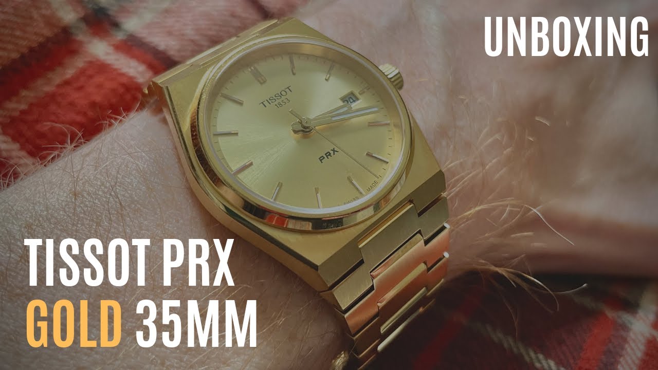 Tissot PRX 35mm Gold (New 2022 