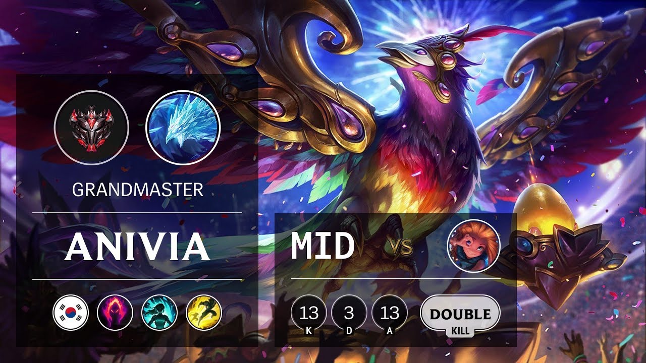 Anivia Mid vs Zoe - KR Grandmaster Patch 9.18